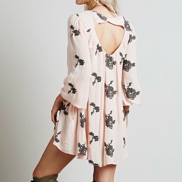 Free People Embroidered Boho Austin Dress - Picture 3 of 7
